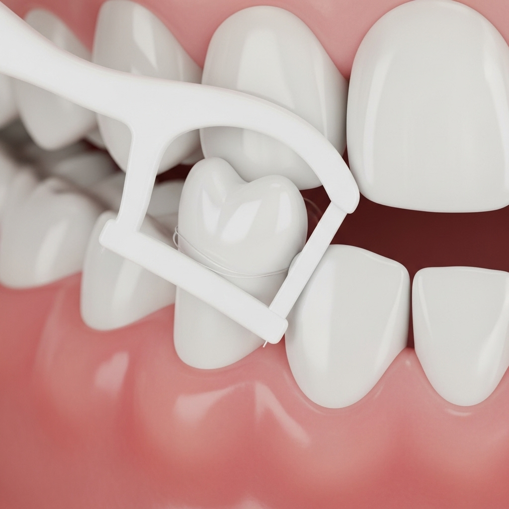 Sekret czystych zębów: nić dentystyczna